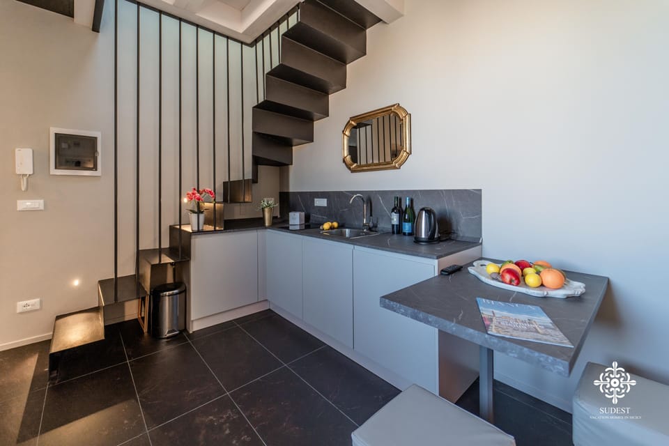 Fridge, electric kettle