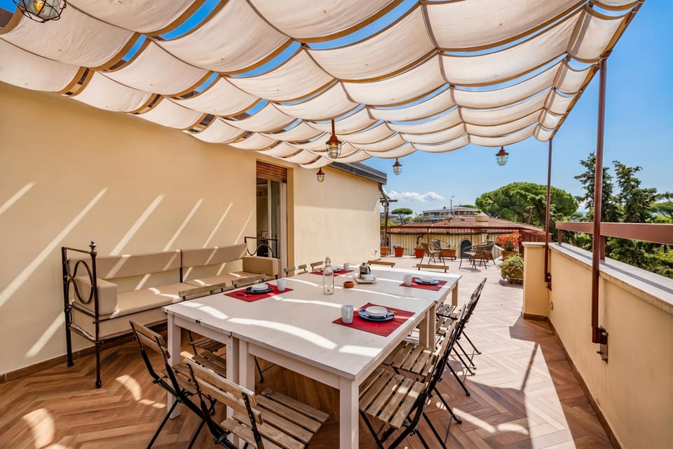 Standard Apartment, 2 Bedrooms, Terrace (Terrazza Apuana A Few Steps From The) | Rooftop terrace