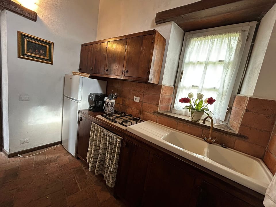 Shared fridge, microwave
