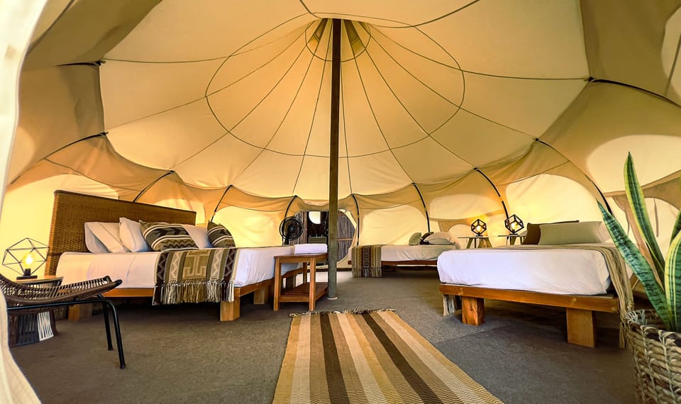 Deluxe Tent | Bed sheets