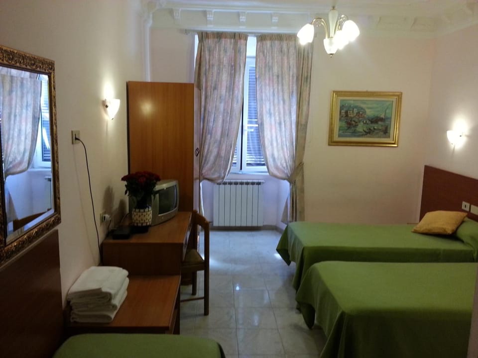 Egyptian cotton sheets, down comforters, in-room safe, desk
