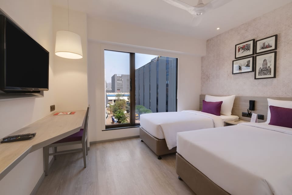 Standard Twin Room | Egyptian cotton sheets, premium bedding, in-room safe, desk