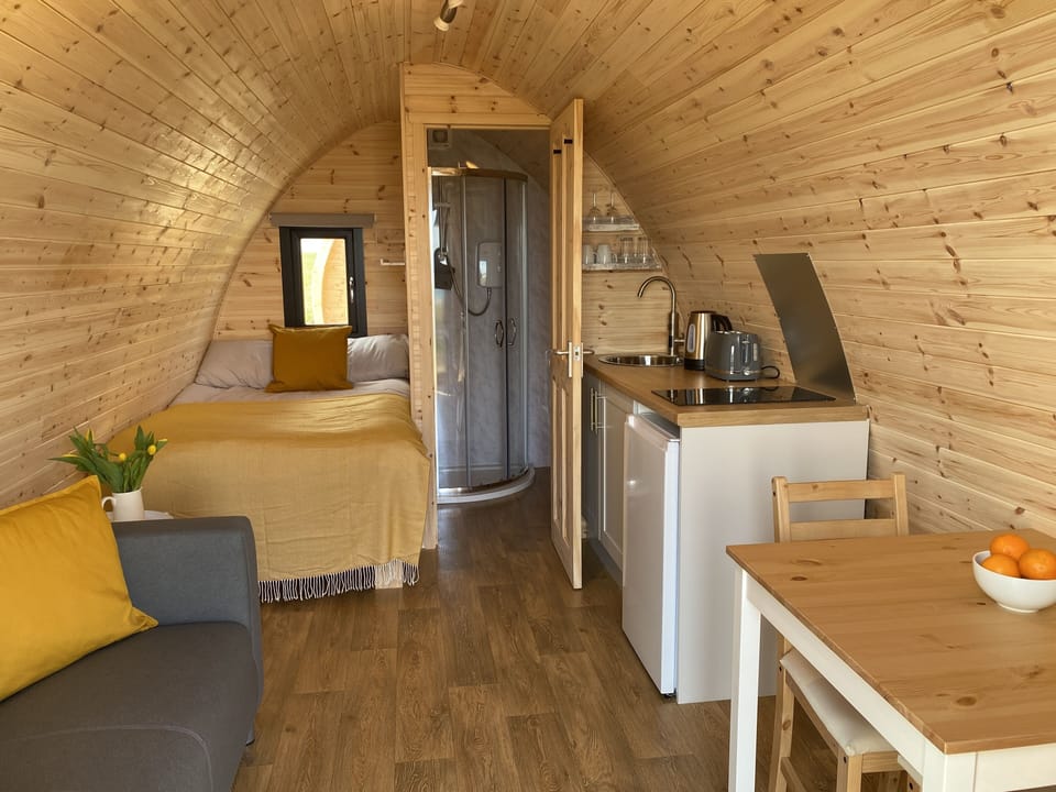Kirkapol Pod Sleeps 2 With Ocean Views Campground/ 
RV Resort in Scotland
