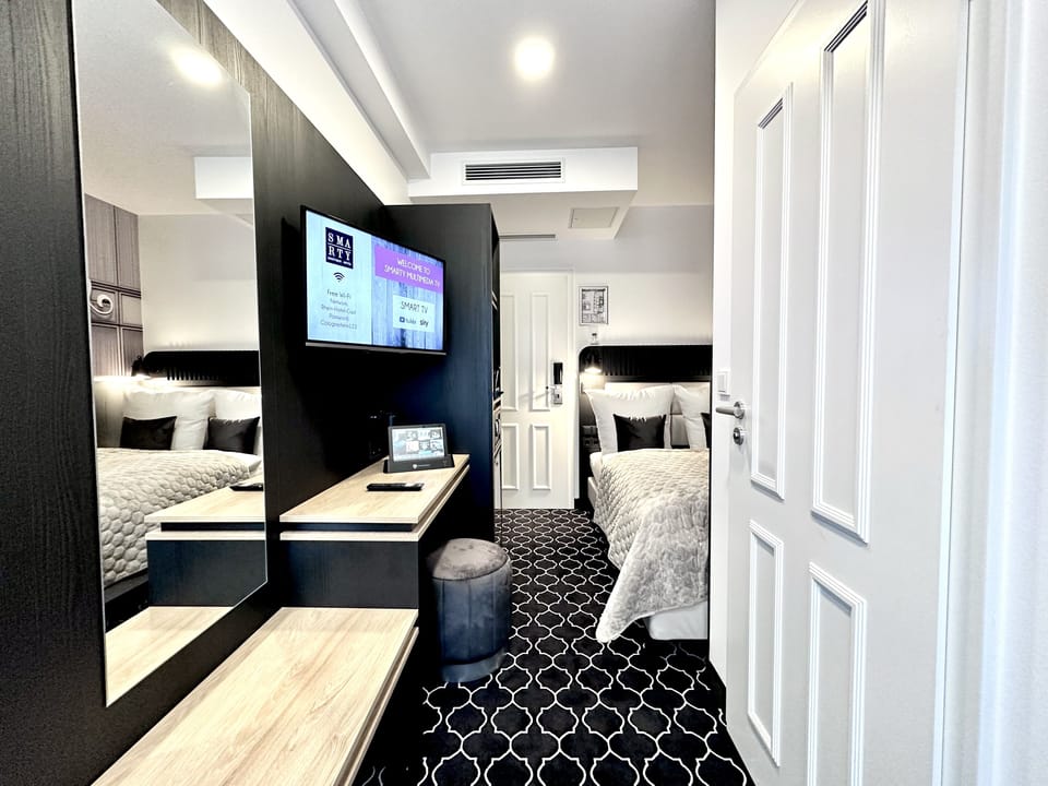 Panoramic Double Room | Premium bedding, in-room safe, individually decorated, desk