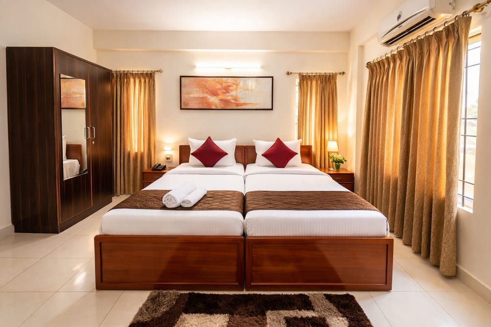 Deluxe Twin Room | Egyptian cotton sheets, premium bedding, individually decorated