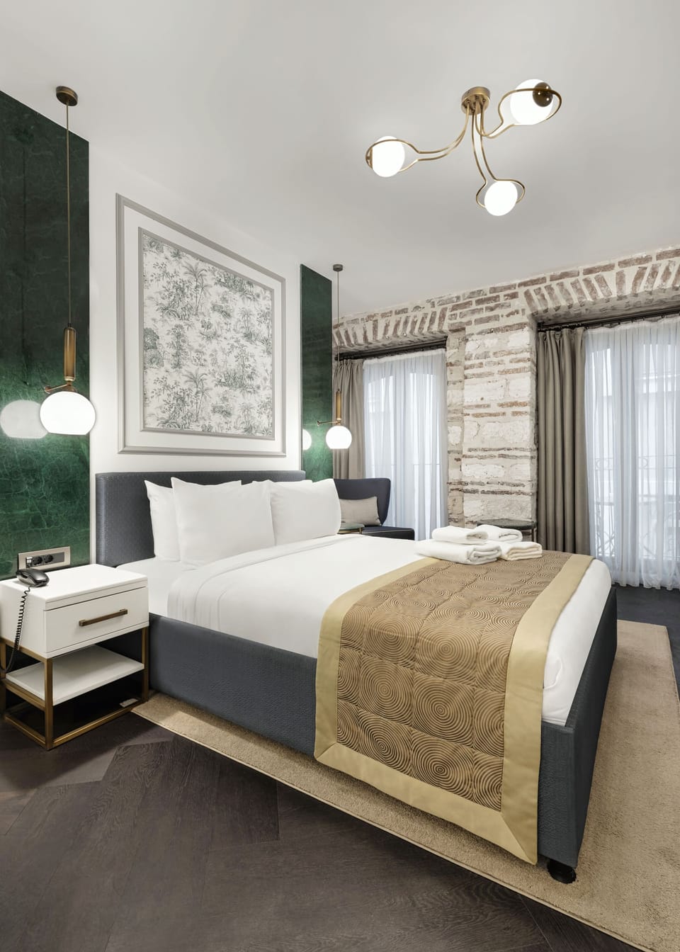 Superior Stone Room With Balcony | Premium bedding, in-room safe, desk, blackout drapes