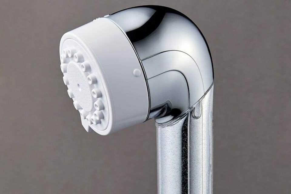 Combined shower/tub, free toiletries, hair dryer, slippers