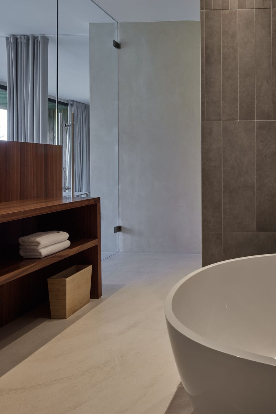 Suite, 2 Double Beds | Bathroom | Designer toiletries, hair dryer, bathrobes, slippers