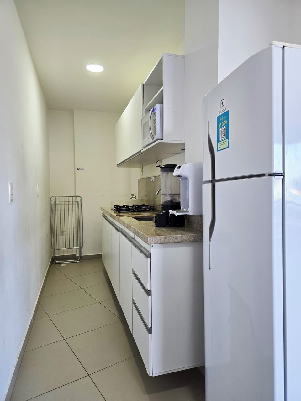 Apartment | Private kitchen | Microwave, blender, cookware/dishes/utensils, freezer