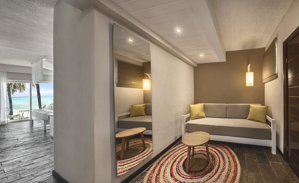 Deluxe Room, Sea View (Adults Only) | Minibar, in-room safe, WiFi (free), bed sheets