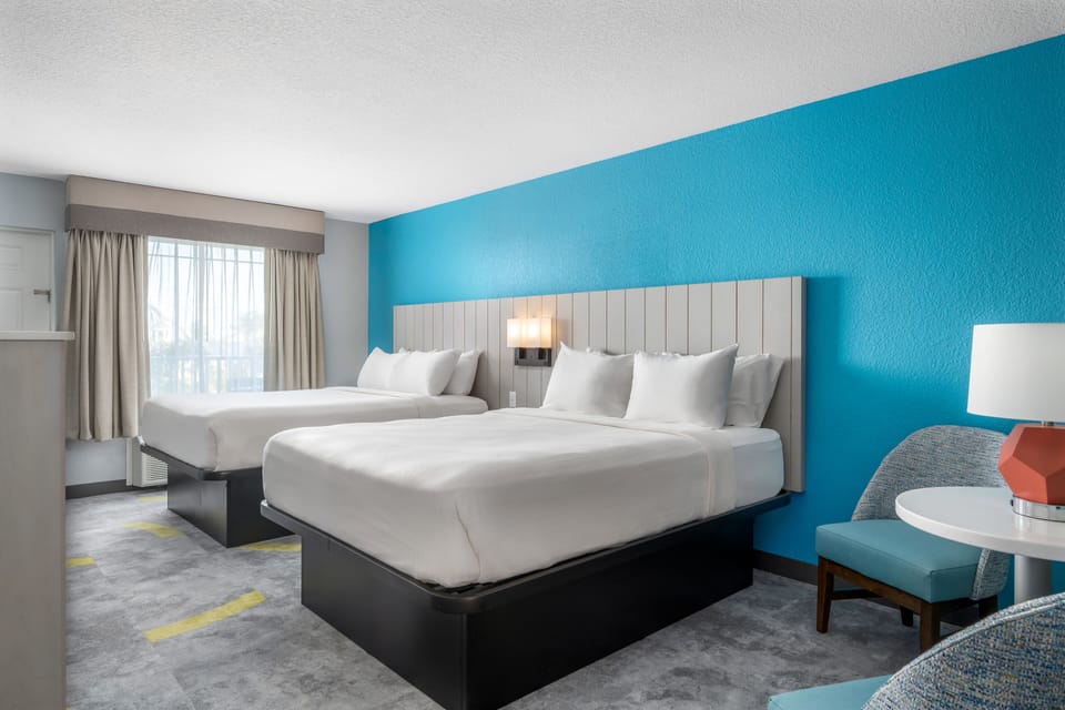 In-room safe, individually furnished, blackout drapes, free WiFi