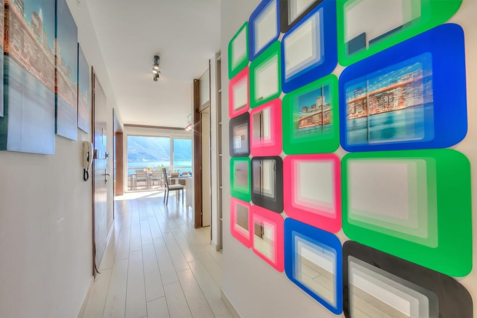 Family Apartment, 2 Bedrooms, Microwave (Melide On The Lake) | Interior