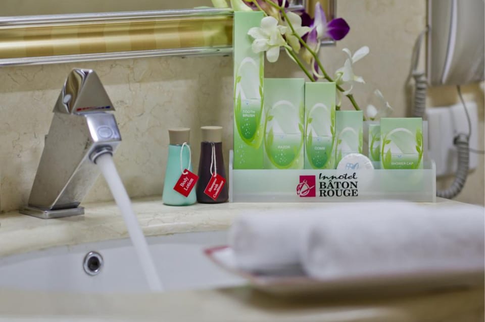 Premium Twin | Bathroom | Shower, hydromassage showerhead, free toiletries, hair dryer