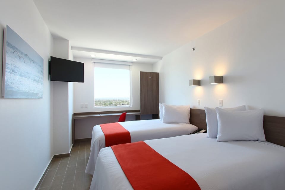 Superior Room, 2 Double Beds | In-room safe, desk, iron/ironing board, free WiFi