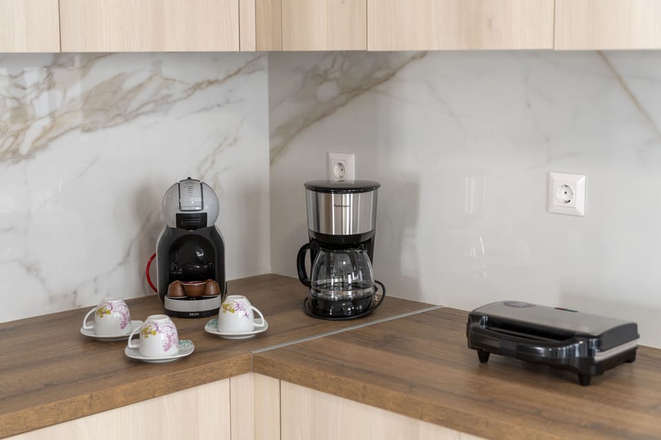 Apartment | Private kitchen | Fridge, oven, espresso maker, coffee/tea maker