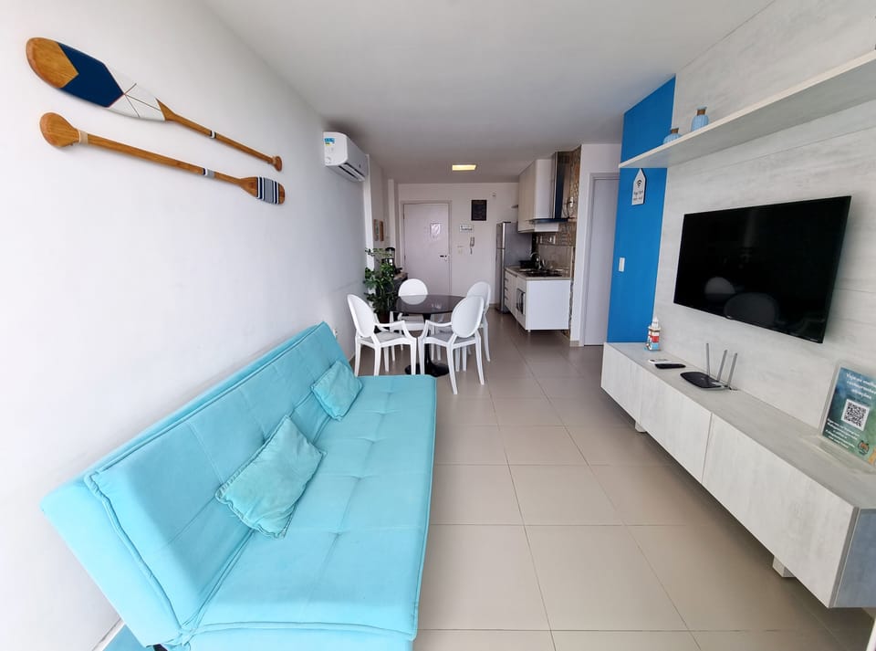 Superior Apartment, 1 Bedroom, Balcony, Partial Sea View | Living area | 40-inch LED TV with digital channels, TV