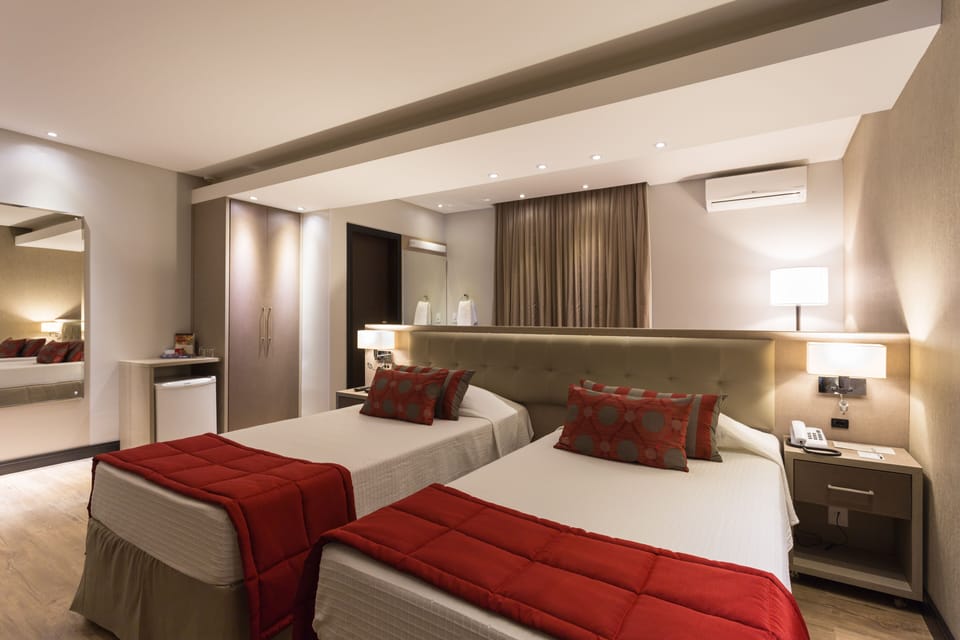 Premium bedding, minibar, in-room safe, desk