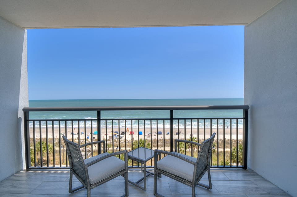 Condo, 1 Bedroom, Balcony, Oceanfront (604A) | Balcony