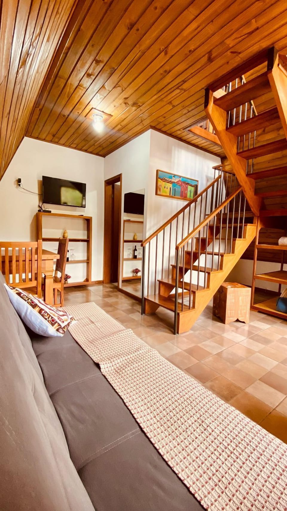 43-inch Smart TV with cable channels, Netflix, streaming services