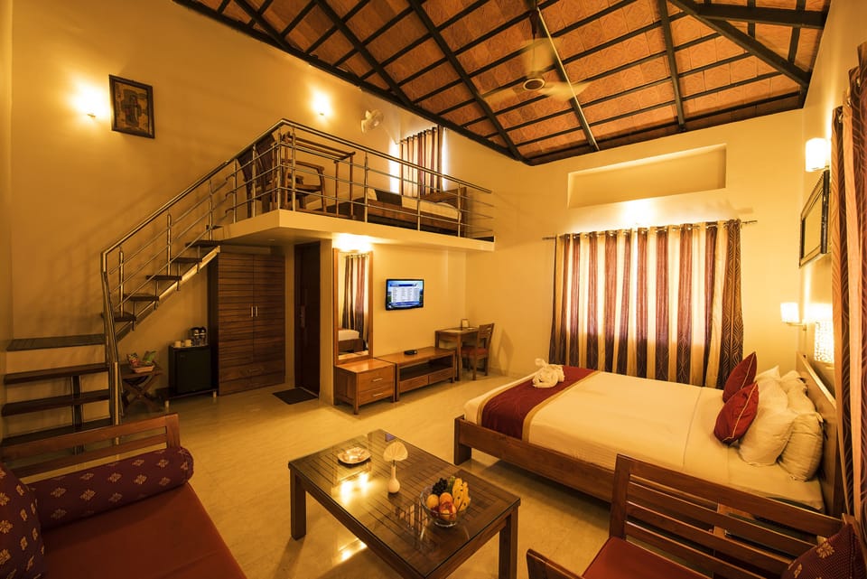 Attic AC Villa | 1 bedroom, premium bedding, Tempur-Pedic beds, minibar