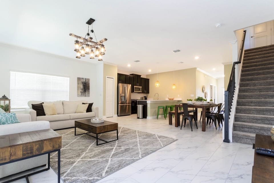 60-inch Smart TV with cable channels, Netflix, Hulu