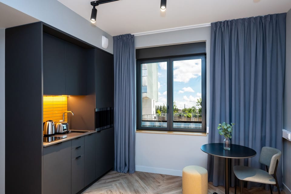 Studio Apartment, Accessible (2 Adults) | In-room safe, iron/ironing board, free cribs/infant beds, free WiFi