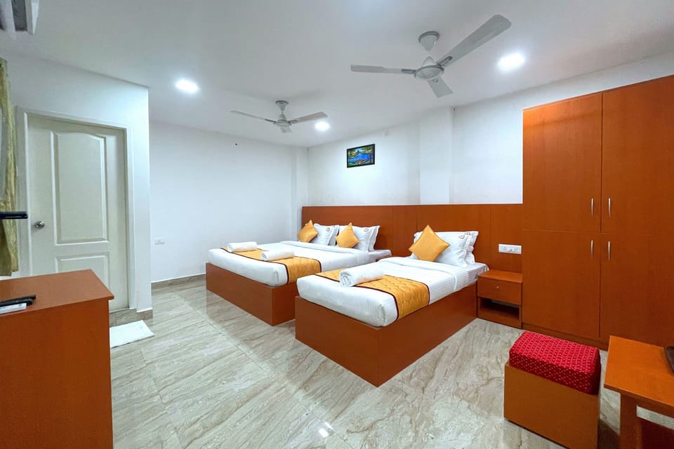 Hypo-allergenic bedding, in-room safe, individually decorated