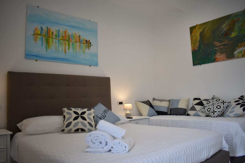 Family Apartment | Egyptian cotton sheets, premium bedding, memory foam beds, in-room safe