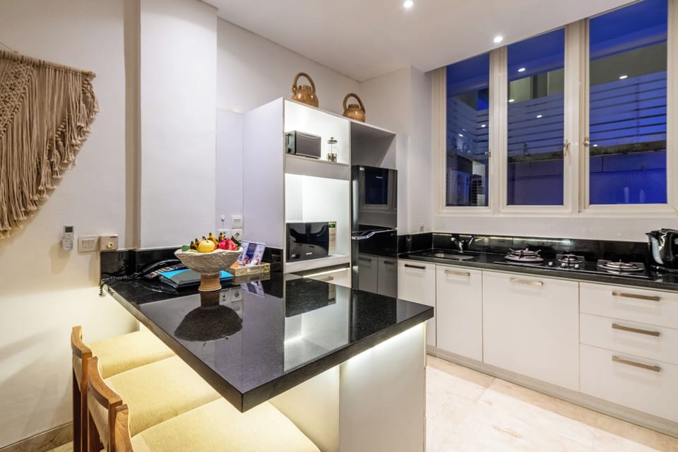 Villa, 2 Bedrooms, Private Pool | Private kitchen | Coffee/tea maker, electric kettle