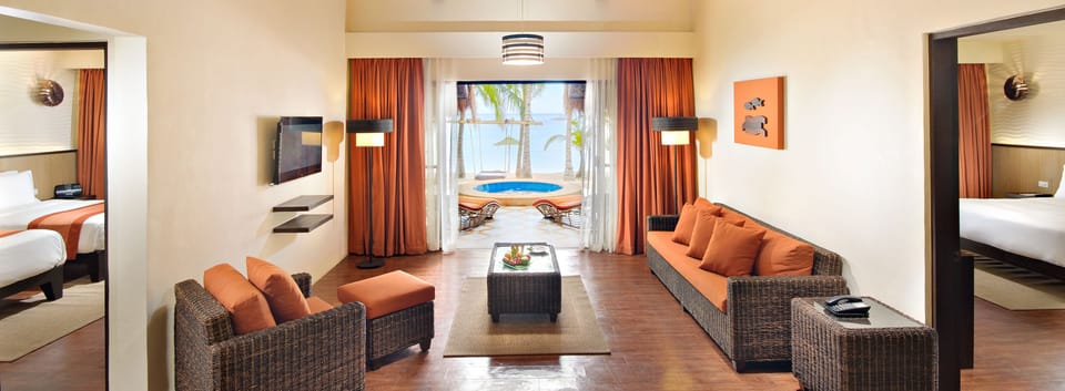 Panglao Villa | Living room | LED TV