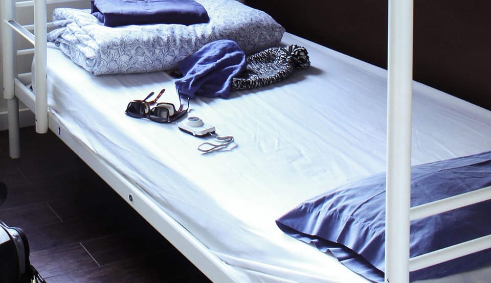 Basic Shared Dormitory, Shared Bathroom (10 people) | In-room safe, free WiFi, bed sheets