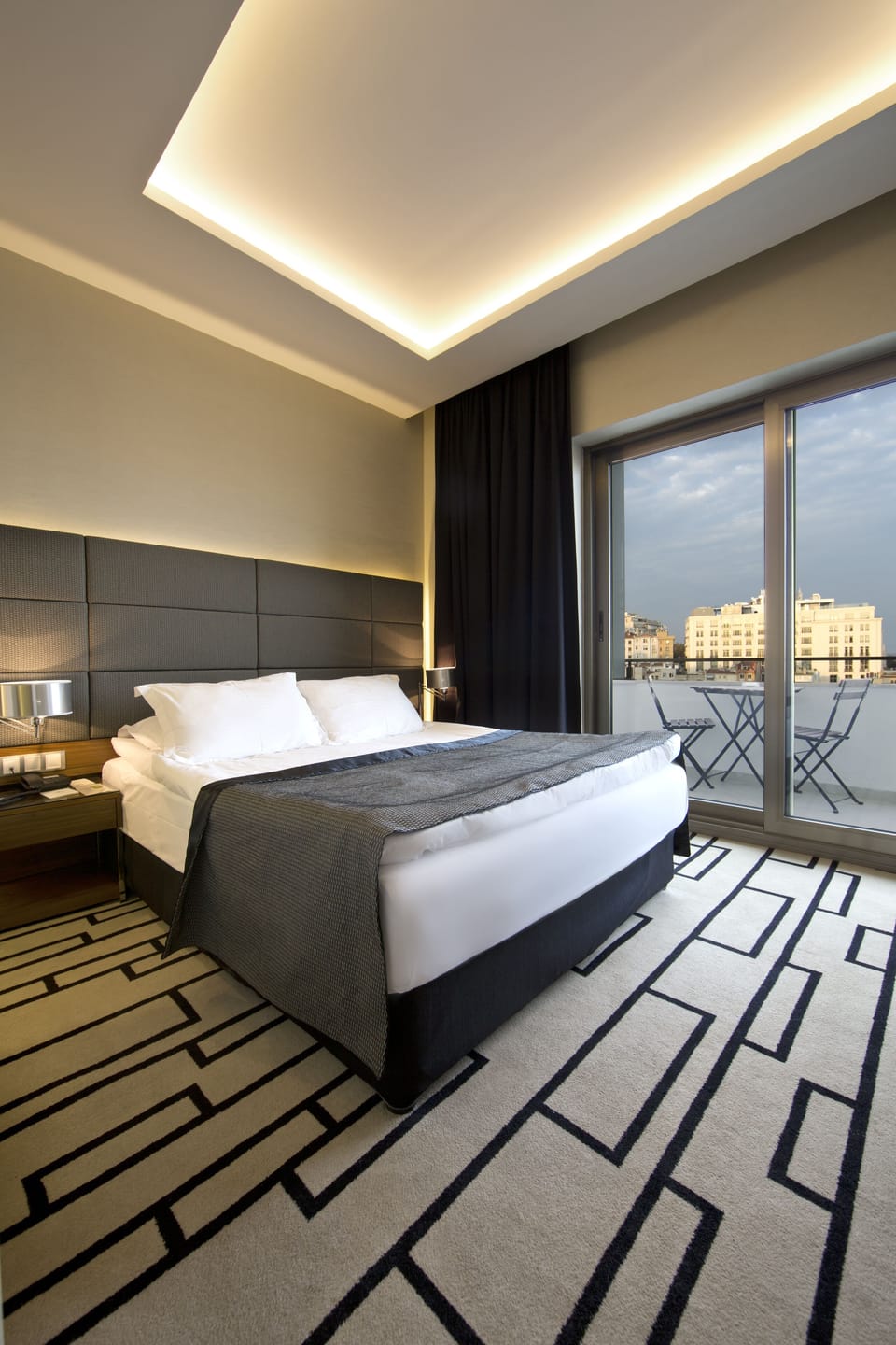 Premium bedding, minibar, in-room safe, desk