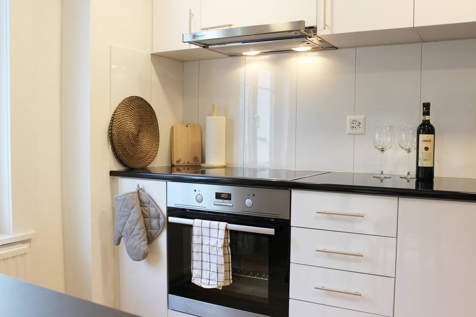 Apartment, 1 Bedroom, City View | Private kitchen | Coffee/tea maker, microwave
