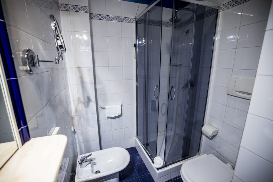 Economy Single Room | Bathroom | Shower, rainfall showerhead, free toiletries, hair dryer