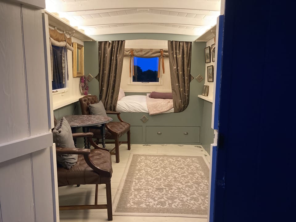 Original Roadsmans Wagon, With Breathtaking Views Campground/ 
RV Resort in Forest of Dean