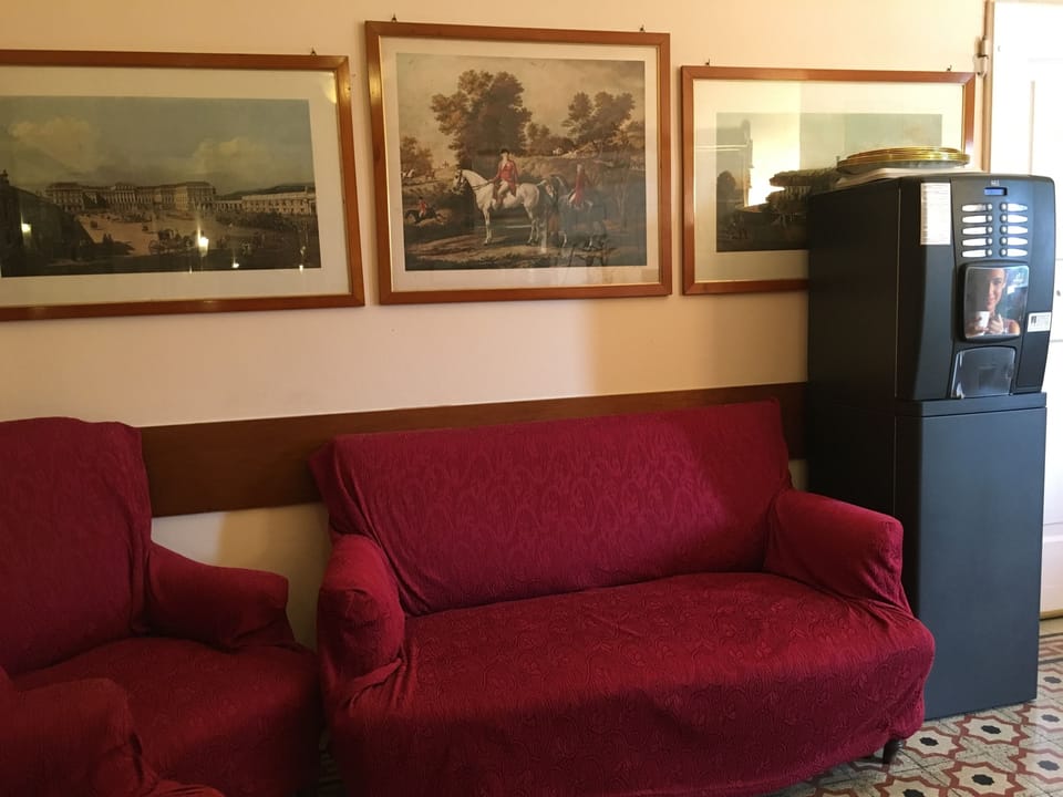 Lobby sitting area
