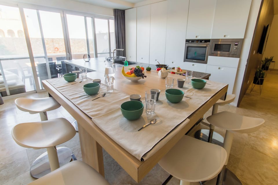 Family Apartment, Multiple Bedrooms (Wellness Hygge Modern Gozitan) | Dining