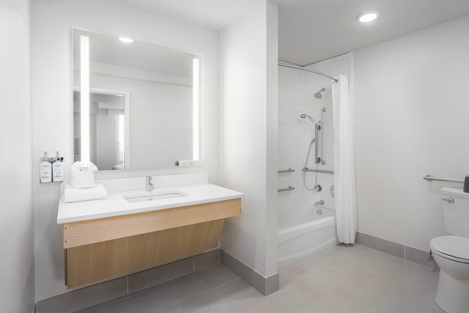 Suite, 1 King Bed, Accessible | In-room safe, desk, iron/ironing board, free internet