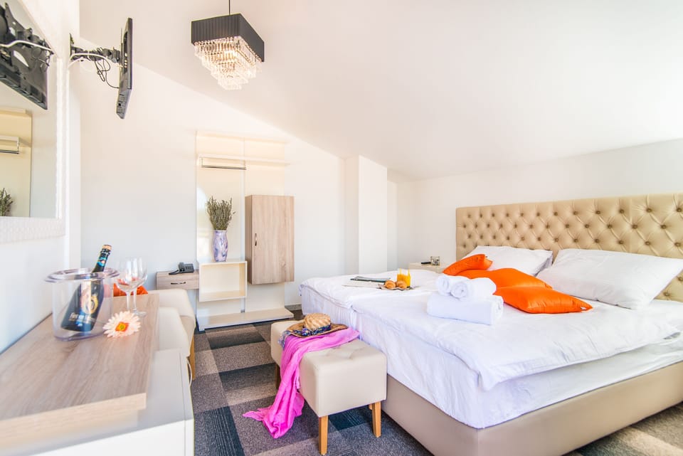 In-room safe, blackout drapes, WiFi (free), individually decorated