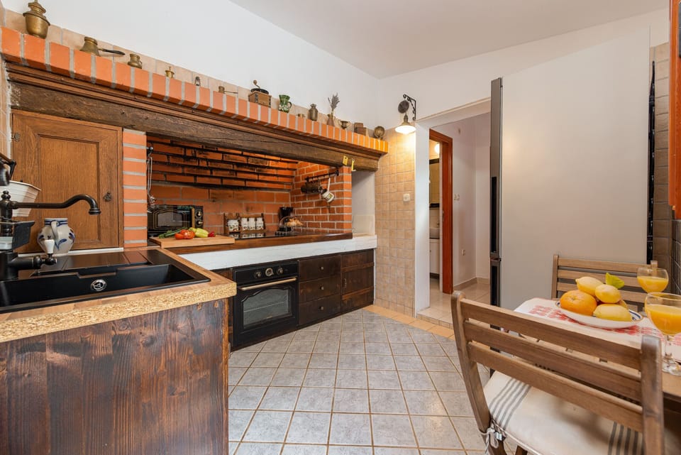 Villa, 3 Bedrooms, Private Pool, Sea View | Private kitchen | Microwave, oven, dishwasher, coffee/tea maker