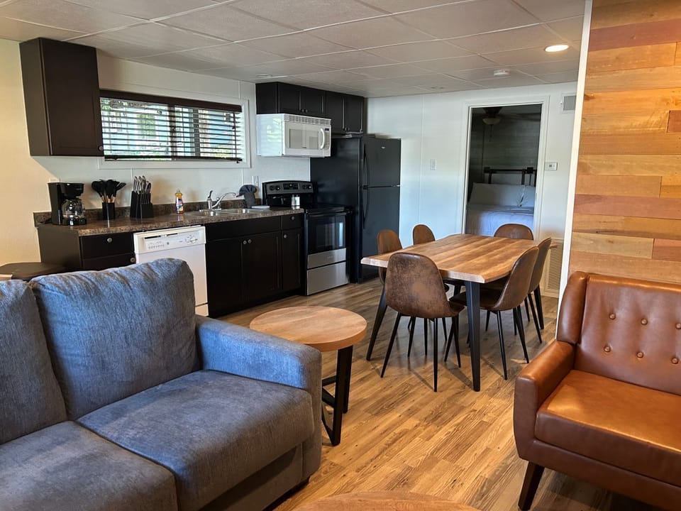 Standard Condo | Private kitchen | Fridge, microwave, coffee/tea maker, freezer