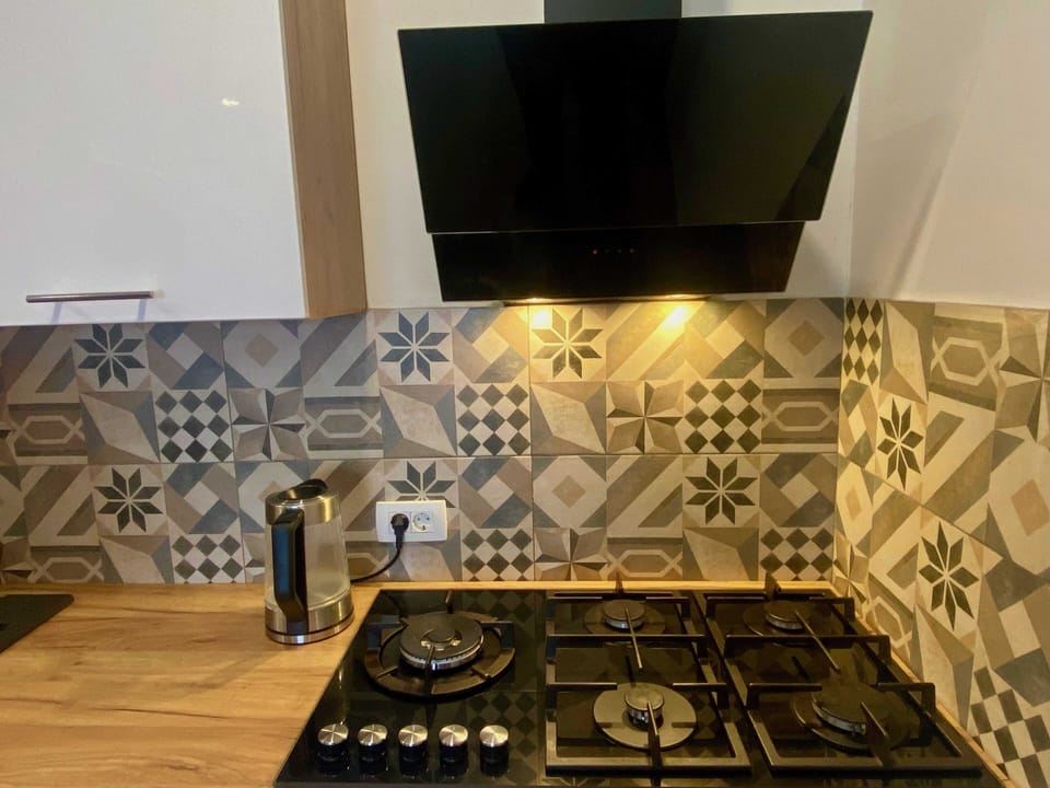 Apartment (Two Bedroom Apartment with Terrace) | Private kitchen | Fridge
