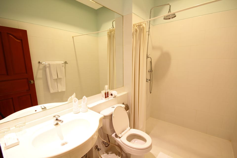 Junior Suite | Bathroom | Shower, free toiletries, hair dryer, bidet