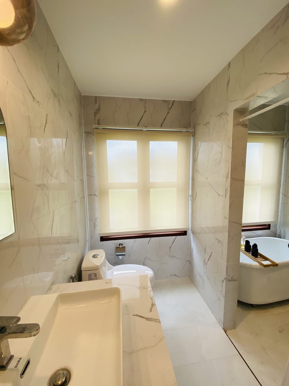 Sweet Hillside Chalet | Bathroom | Towels