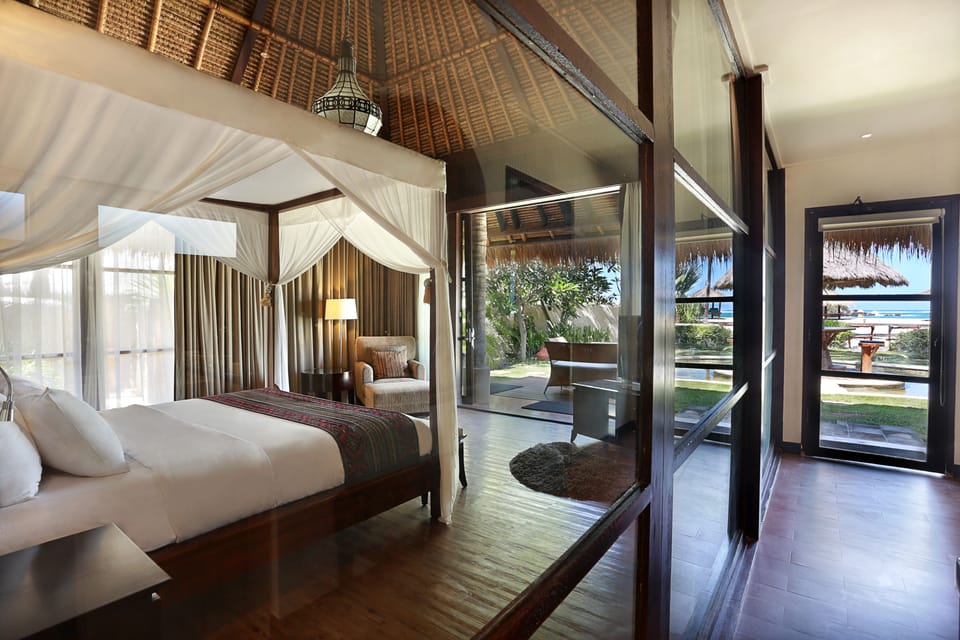 Family Villa, 2 Bedrooms, Ocean View | Minibar, in-room safe, desk, iron/ironing board