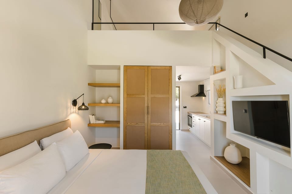 Family Quadruple Room, Multiple Beds, Terrace, Sea View | Pillowtop beds, desk, soundproofing, free WiFi