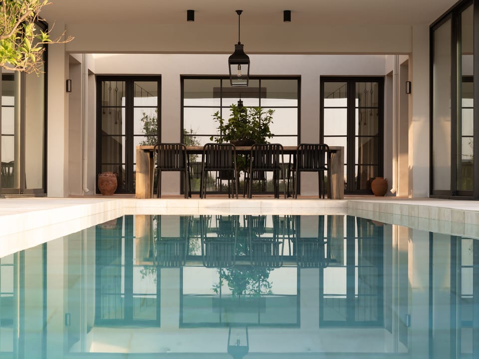 Seasonal outdoor pool