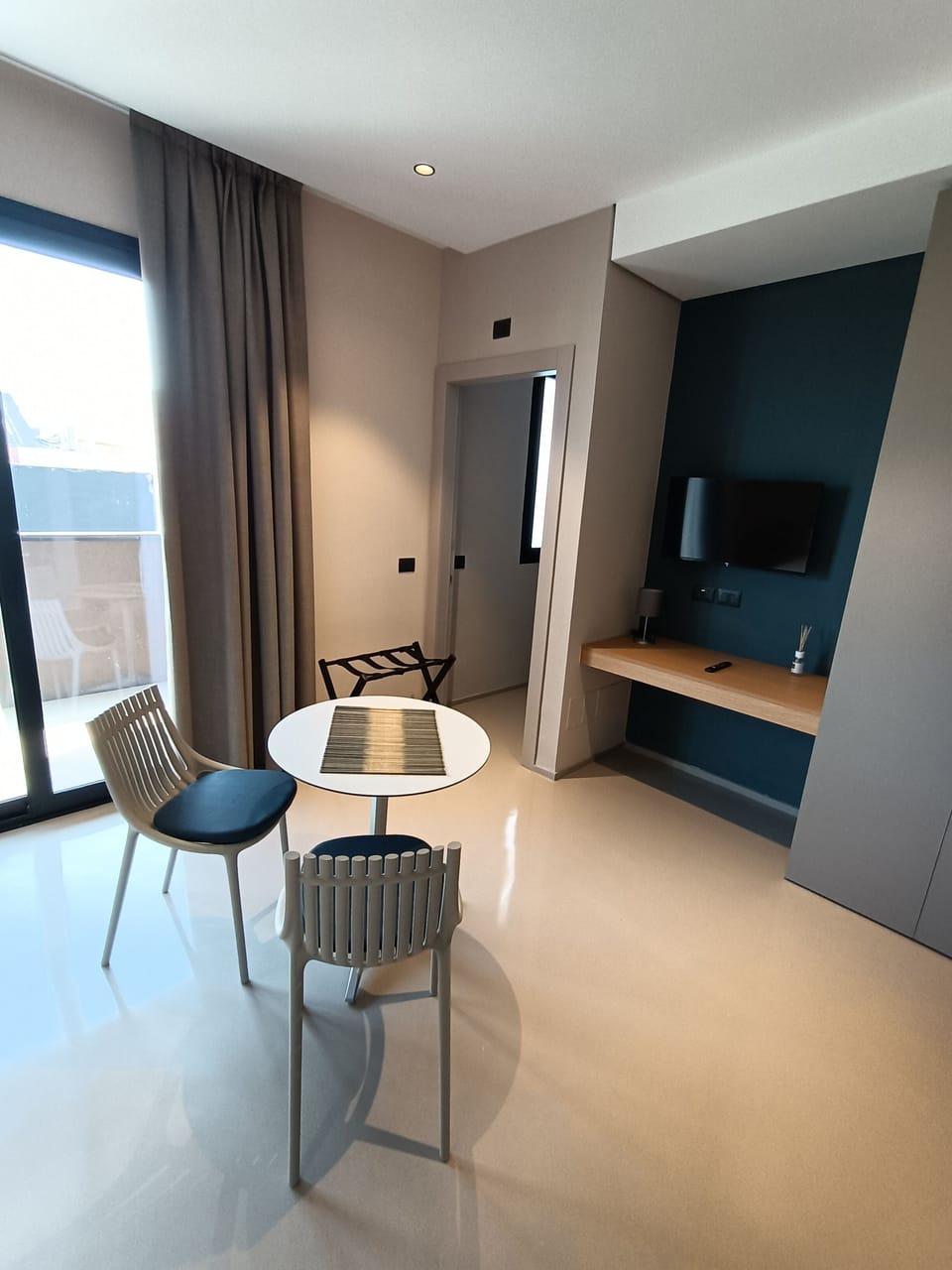 Standard Apartment, 1 Bedroom, Accessible, Terrace | 1 bedroom, Egyptian cotton sheets, premium bedding, down comforters