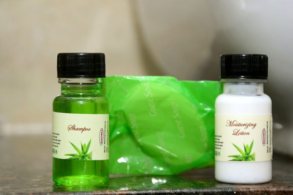 Deluxe Double Room | Bathroom | Shower, rainfall showerhead, free toiletries, towels