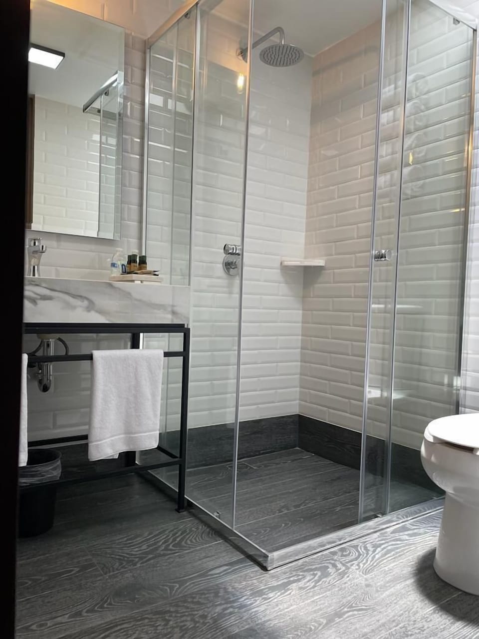 Executive Room | Bathroom | Shower, rainfall showerhead, free toiletries, hair dryer
